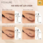 bút k? m?t Focallure có 2 màu ?en và nâu ?? l?a ch?n