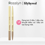 Chì K? B?ng M?t 2 ??u D?ng Sáp Lilybyred Smiley Aegyosal Eyeliner - Rosslyn - Rosslyn-vn