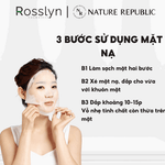 M?t N? Gi?y D??ng Da Nature Republic Real Nature Mask Sheet 23ml - Rosslyn - Rosslyn-vn