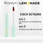 Son Kem M?n Lì Nh? Môi Chu?n Màu Lemonade Soaring Lipcream 3.7g - Màu 02- LN000025 - Rosslyn - Rosslyn-vn