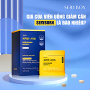 Giá của viên uống giảm cân Seryburn là bao nhiêu?
