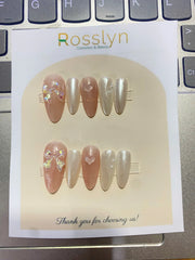 Nailbox nh? h?ng pastel mix tráng g??ng DC158 - Rosslyn