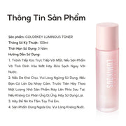 N??c cân b?ng d??ng da giúp gi? ?m và m?m da COLORKEY Luminous Toner 100ml - CO000064 - Rosslyn