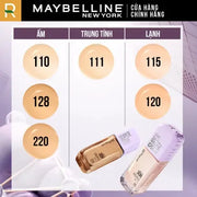 Kem n?n lâu trôi 30H Maybelline Super stay up to 30h Lumi-matte Foundation - Rosslyn