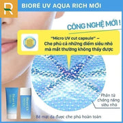 Tinh ch?t Bioré UV Aqua Rich Ch?ng n?ng vi ?i?m 50g SPF50+/PA++++ - BO000004