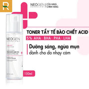 Toner T?y T? Bào Ch?t 5% PHA - AHA - LHA - BHA D??ng Sáng Ng?a M?n Neogen Dermalogy A-Clear Soothing Treatment Acid 150ml - NG000002 - Rosslyn