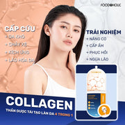 M?t N? Collagen Gi?m N?p Nh?n, C?ng Bóng Da Foodaholic COLLAGEN Anti-Aging Essential Mask (23g) - FD000002 - Rosslyn