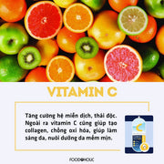 M?t N? Tinh Ch?t Vitamin C D??ng Tr?ng, M? Thâm Foodaholic Derma Brightening Mask With VITAMIN C (23g) - FD000006 - Rosslyn