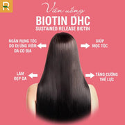[Date 31/03/2026] Viên u?ng Biotin h? tr? làm ??p tóc và móng DHC Biotin (30 ngày) - DH000009 - Rosslyn