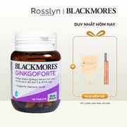 Viên U?ng H? Tr? Tu?n Hoàn Máu Não Blackmores Ginkgoforte 2000mg L? 40 Viên - BM000005 - Rosslyn