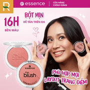 Ph?n má h?ng 4 màu Essence The Blush h?t m?n 5g - Rosslyn