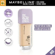 Kem n?n lâu trôi 30H Maybelline Super stay up to 30h Lumi-matte Foundation - Rosslyn