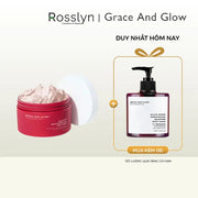 T?y t? bào ch?t toàn thân Grace and Glow Rouge 540 Brightening Clay Body Scrub 220gr v?i ??t sét Kaolin + Niacinamide 220g - GG000016 - Rosslyn