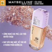 Kem n?n lâu trôi 30H Maybelline Super stay up to 30h Lumi-matte Foundation - Rosslyn