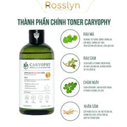 N??c hoa h?ng c?p ?m, ng?a m?n Caryophy Portulaca Toner 300ml - CA000001 - Rosslyn