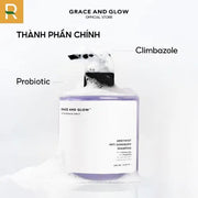 D?u g?i gàu Grace and Glow Amethyst v?i 2 thành ph?n chính là Climbazole và Probiotic