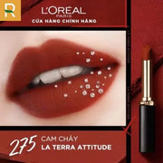 son lì loreal màu cam cháy