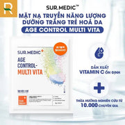 M?t n? truy?n n?ng l??ng d??ng tr?ng tr? hóa da SUR.MEDIC AGE CONTROL MULTI VITA Mask 30g - SM000003 - Rosslyn