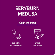 Serybox Seryburn Medusa - Detox Giảm Cân Giúp Giảm Sưng Phù Sở Hữu Mặt V Line