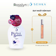 S?a t?m d??ng ?m h??ng hoa d?u ng?t Senka Perfect Bubble for Body Sweet Floral 500ml - SE000000 - Rosslyn