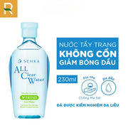 N??c t?y trang Micellar Gi?m Bóng Nh?n Senka All Clear Water Fresh 230ml - SE000005 - Rosslyn