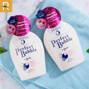 S?a t?m d??ng ?m h??ng hoa d?u ng?t Senka Perfect Bubble for Body Sweet Floral 500ml - SE000000 - Rosslyn