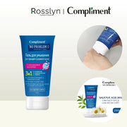Gel r?a m?t Compliment No Problem 3 In 1 Salicylic Acid ch?a BHA làm s?ch sâu, gi?m viêm & m?n 200ml - CP000000 - Rosslyn