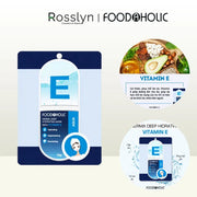 M?t N? Tinh Ch?t Vitamin E C?p ?m, C?ng Bóng Da Foodaholic Derma Deep Hydrating Mask With VITAMIN E (23g) - FD000008 - Rosslyn