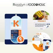 M?t N? Tinh Ch?t Vitamin K Tái T?o Da Foodaholic Derma AC Control Mask With Vitamin K (23g) - FD000009 - Rosslyn