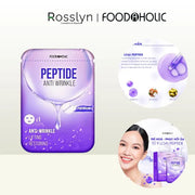M?t N? Peptide Tr? Hóa, L?p ??y V?t Nh?n Foodaholic Peptide Anti-Wrinkle Premium Mask (23ml) - FD000012 - Rosslyn