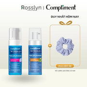 Foam r?a m?t t?o b?t Compliment No Problem h? tr? gi?m m?n 160ml - Rosslyn