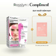 M?t n? ??t sét h?ng Compliment Pink Mask làm d?u và ph?c h?i da v?i Bisabolol và B5 80ml - CP000011 - Rosslyn