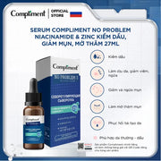 Serum Compliment No Problem Niacinamide & ZinC ki?m d?u, gi?m m?n, m? thâm 27ml - CP000016 - Rosslyn