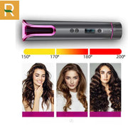 Máy u?n tóc xoay không dây LCD s?c USB - TB103 - Rosslyn