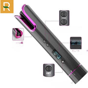 Máy u?n tóc xoay không dây LCD s?c USB - TB103 - Rosslyn