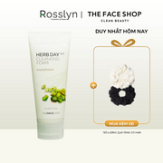 S?a R?a M?t chi?t xu?t ??u xanh THE FACE SHOP Herb Day 365 Master Blending Facial Foaming Cleanser Mung Bean & Mugwort 170ml - TF000022 - Rosslyn