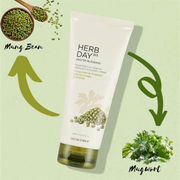 S?a R?a M?t chi?t xu?t ??u xanh THE FACE SHOP Herb Day 365 Master Blending Facial Foaming Cleanser Mung Bean & Mugwort 170ml - TF000022 - Rosslyn