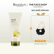 S?a R?a M?t chi?t xu?t chanh THE FACE SHOP Herb Day 365 Master Blending Facial Foaming Cleanser Lemon & Grapefruit 170ml - TF000023  -Rosslyn