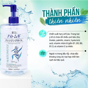 N??c t?y trang d??ng ?m sáng da Reihaku Hatomugi Cleansing Lotion 500ml - RH000010 - Rosslyn