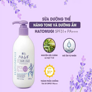 S?a D??ng Th? Ch?ng N?ng Nâng Tone, D??ng ?m Reihaku Hatomugi Tone Up UV Milky Gel SPF 31 PA+++ 250ML - RH000012 - Rosslyn