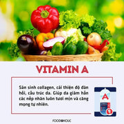 M?t N? Tinh Ch?t Vitamin A Nâng C?, Ch?ng Lão Hóa Foodaholic Derma Firming Mask With VITAMIN A (23g) - FD000004 - Rosslyn
