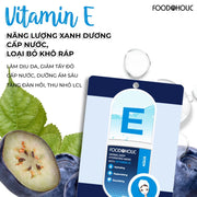 M?t N? Tinh Ch?t Vitamin E C?p ?m, C?ng Bóng Da Foodaholic Derma Deep Hydrating Mask With VITAMIN E (23g) - FD000008 - Rosslyn