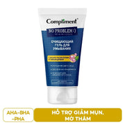 Gel r?a m?t Compliment No Problem AHA - BHA - PHA & Tea Tree h? tr? gi?m m?n, m? thâm 200ml - CP000002 - Rosslyn