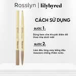 Chì K? B?ng M?t 2 ??u D?ng Sáp Lilybyred Smiley Aegyosal Eyeliner - Rosslyn - Rosslyn-vn
