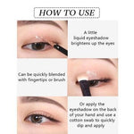 Cách S? D?ng Gel Nh? M?t D?ng L?ng Không Th?m N??c Diamond Lamella Liquid Eye Shadow