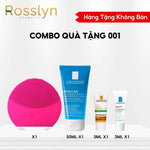 [HB GIFT] SET QUÀ T?NG BAO G?M MÁY MASSAGE M?T, S?A R?A M?T LAROCHE 50ML, M?U TH? KEM D??NG, KEM CH?NG N?NG 3ML ROSSLYN - Rosslyn-vn