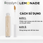 Cách S? D?ng Kem Che Khuy?t ?i?m Lemonade Ki?m D?u B?n Màu Matte Addict Concealer