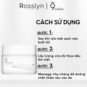 Kem D??ng ?m Và Làm Sáng Da Chi?t Xu?t G?o 9 Wishes Rice Radiance Cream 50ml - WI000001 - Rosslyn - Rosslyn-vn