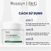 Kem D??ng ?m Và Ph?c H?i Sâu Cho Da Dr.G R.E.D Blemish Clear Soothing Cream 70ml - DR000001 - Rosslyn - Rosslyn-vn