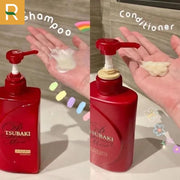 D?u g?i x? d??ng tóc bóng m??t TSUBAKI PREMIUM MOIST SHAMPOO - CONDITIONER 490ML